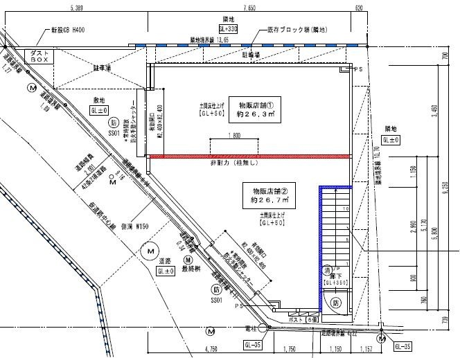 Chaton北大利町 間取り