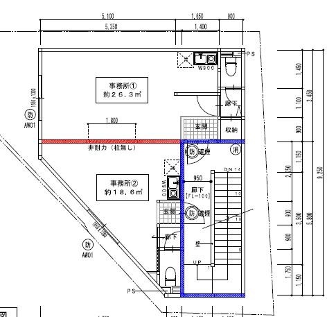 Chaton北大利町 間取り