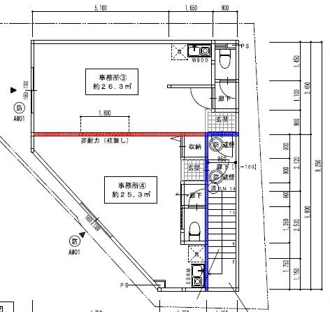 Chaton北大利町 間取り